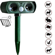 Cat Repellent, Ultrasonic Animal Repeller, Waterproof Solar Repellents