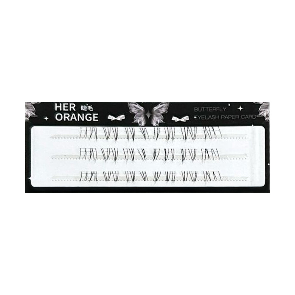 Reach-Tools (3 Rows) Transparent Cluster Lashes For Photo Shoot