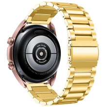 (Style F Other Smartwatch Model, Gold) For Garmin Vivomove/Vivomove HR Watch Strap Quick Release 20mm Watchband with Folding Clasp