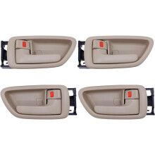 Beige interieurdeurgrepen met sierrand voor Toyota Sequoia