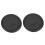 60 Pcs Round Plastic Computer Desk Cable Grommet Hole Cover 50mm Black 3