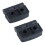 50 Pezzi Cerniere Rinforzate in Plastica Nera da 40 mm x 30 mm 4