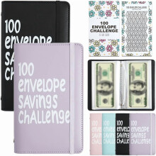 Livro de Envelopes do Desafio de Economia de Dinheiro - 100 Dias