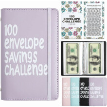 Livro de Envelopes do Desafio de Economia de Dinheiro - 100 Dias