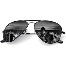 Lunettes de soleil aviateur polarisées avec protection UV