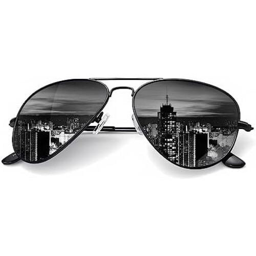 Aviator solbriller polariserte UV-beskyttelse