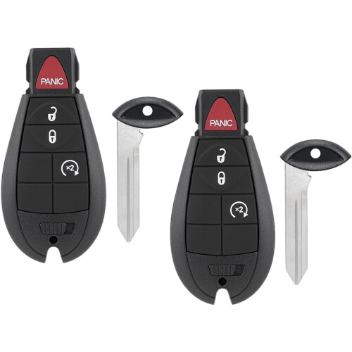 Télécommande de remplacement pour Dodge Ram GQ4-53T (lot de 2) 1