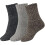 Women's Winter Solid Thick Warm Crew Socks 1
