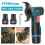 Mini Cordless Angle Grinder 2 Battery Portable 12V 2