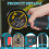 Mini Cordless Angle Grinder 2 Battery Portable 12V 4