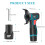 Mini Cordless Angle Grinder 2 Battery Portable 12V 9