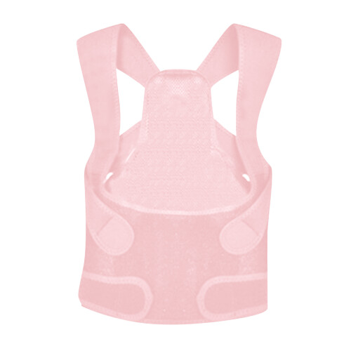 Pink Posture Back Brace til mænd og kvinder – Åndbar