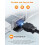 AD410OBD2Scanner til Check Engine-lampe, Sort/Gul 8