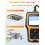 AD410OBD2Scanner til Check Engine-lampe, Sort/Gul 5