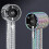 Diamond draagbare ventilator, oplaadbare mini handventilator met 3