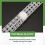 8 Pieces Moss Pole Coir Moss Pole Stick Stackable Plant Stakes Monstera Plant Support Plastic Sphagnum Moss Pole 6