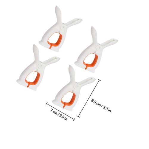 4St Stevige Plastic Klemmen Voor Handdoek En Kleding 1