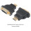 Προσαρμογέας HDMI σε DVI-D αρσενικό σε θηλυκό, επιχρυσωμένος, 2 τεμάχια 3
