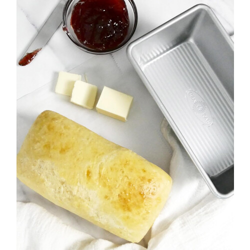 Forma de pão antiaderente sem emendas 8x4,5x2,75 polegadas 2