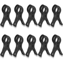 10Pcs Large Balloon Arch Clips Plastic Transparent Backdrop Spring Clamps 3.5 Inch Heavy Duty Clip for Balloon Arch Kit