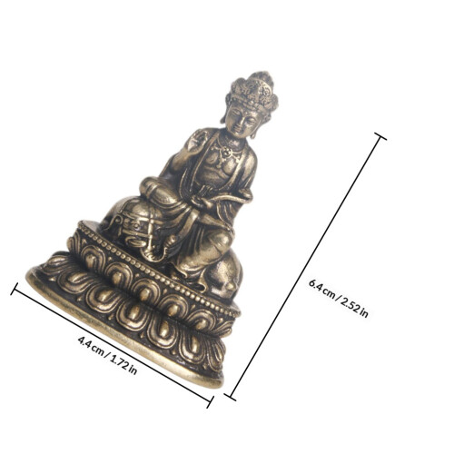 Bodhisattva Standbeeld Van Hoogwaardig Messing 1