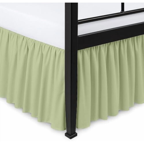 Sängyn hame Sage Microfiber Platform Fit 12" Drop Full XL 1