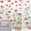 Ystävänpäiväikkunatarrat, sydän, pinkit 2