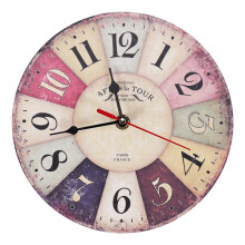 Timelike Hölzerne Wand Uhr Modernes Design Vintage Rustikale Schäbig Schick Haus BÜRo Cafe Dekoration Kunst Große Uhr
