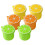 Plastic Containers with Lids Sauce Cup for Storage 6Pcs Reusable Pe Material 1