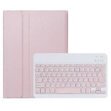 (Pink, Multicolor) AH25 For Honor Pad X9 X8a Leather TPU Ultra Thin Tablet Cover with Bluetooth Keyboard - Purple