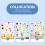 1Vel Muursticker Woonkamer of 3