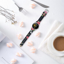 (Style A Google Pixel Watch 2, Multicolor) For Google Pixel Watch 2/Pixel Watch Genuine Watch Band Flower Wrist Strap with Silver Connector
