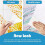 50 PCS Magic Sponge Eraser Sheets,Convex Point Melamine Sheets,Disposable Portable Magic Cleaning Eraser Thin Wipes 4