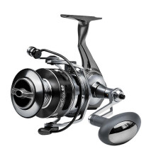 (Soft Glue Grip, ACE60S Gun Black) 9+1BB CNC All-Metal Spinning Fishing Reel, 6KG/13LB 14KG/31LB Long Cast Spool for Freshwater Saltwater Boat Fishing