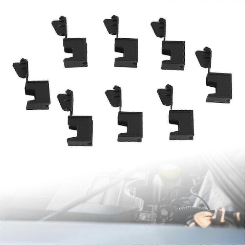 Snap fastener set for convertible top hinge cover - fits E93 335i 1