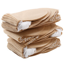 300PCS Tea Filter Bags, Disposable Tea Filter Bags Paper Tea Infuser Drawstring Empty Tea Bags for Loose Tea and Coffee