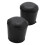 40 Pcs Rubber Cone Shape Desk Feet Protector Chair Leg Tip Pad Black 7