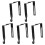 Adjustable Outdoor Light String Hooks for 3.2-6 Inch Concrete Cinder Block Wall and Fences, 5 Pcs String Light Hangers 1