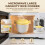 (Yellow) Microwave Safe Plastic Lunch Box with Lid (50 char) 2