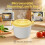 (Yellow) Microwave Safe Plastic Lunch Box with Lid (50 char) 12