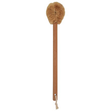 Updated Modern Version Toilet Bowl Brush, Natural Coconut Fiber Brush and Beechwood Handle for Bathroom Toilet - Sturdy, Deep Cleaning,Toilet