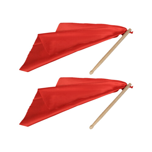 1Paar Drumstokken Rood & Comfortabel Drummen