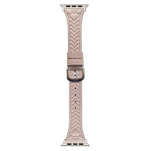 (Pink, Multicolor) AS Watch Band For Apple Watch Series 10 9 8 7 SE 6 5 4 3 2 1 42mm 41mm 40mm 38mm Heart Pattern Embos