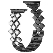 Rhombus Watch Strap for Apple Watch Series 9/8/7 41mm/6/5/4/SE (2023)/SE(2022)/SE 40mm/3/2/1 38mm