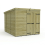 7 x 10 Pent Shed Tanalised (Double Door, No Windows) 2