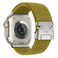 (Yellowgreen, Multicolor) Braided Strap for Apple Watch Series 10 9 8 7 SE 6 5 4 3 2 1 42mm 41mm 40mm 38mm Watch Band 24mm Par