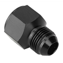 Fuel line adapter for AN-10 female to AN-8 male reducer