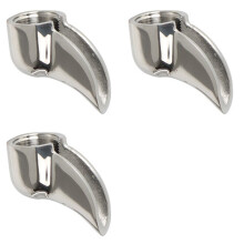 3X Semi-Automatic Coffee Machine Handle Diverter Nozzle Stainless Steel Drain Nozzle Diversion Nozzle 58mm, Single