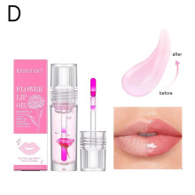 Warm Lip Oil Moisturizing and Moisturizing Lip Oil Pudding Lip Flower Lip Oil