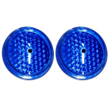 2PCS Backpack Reflective Clip for Night Cycling Hiking Jogg Dog Walking Night Safety Reflective Badge Reflective Tags B